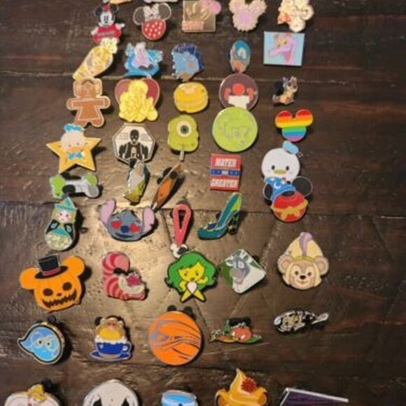 Disney Other - Disney Trading Pin Grab Bag – 50 Unique Pins, Free Shipping!
